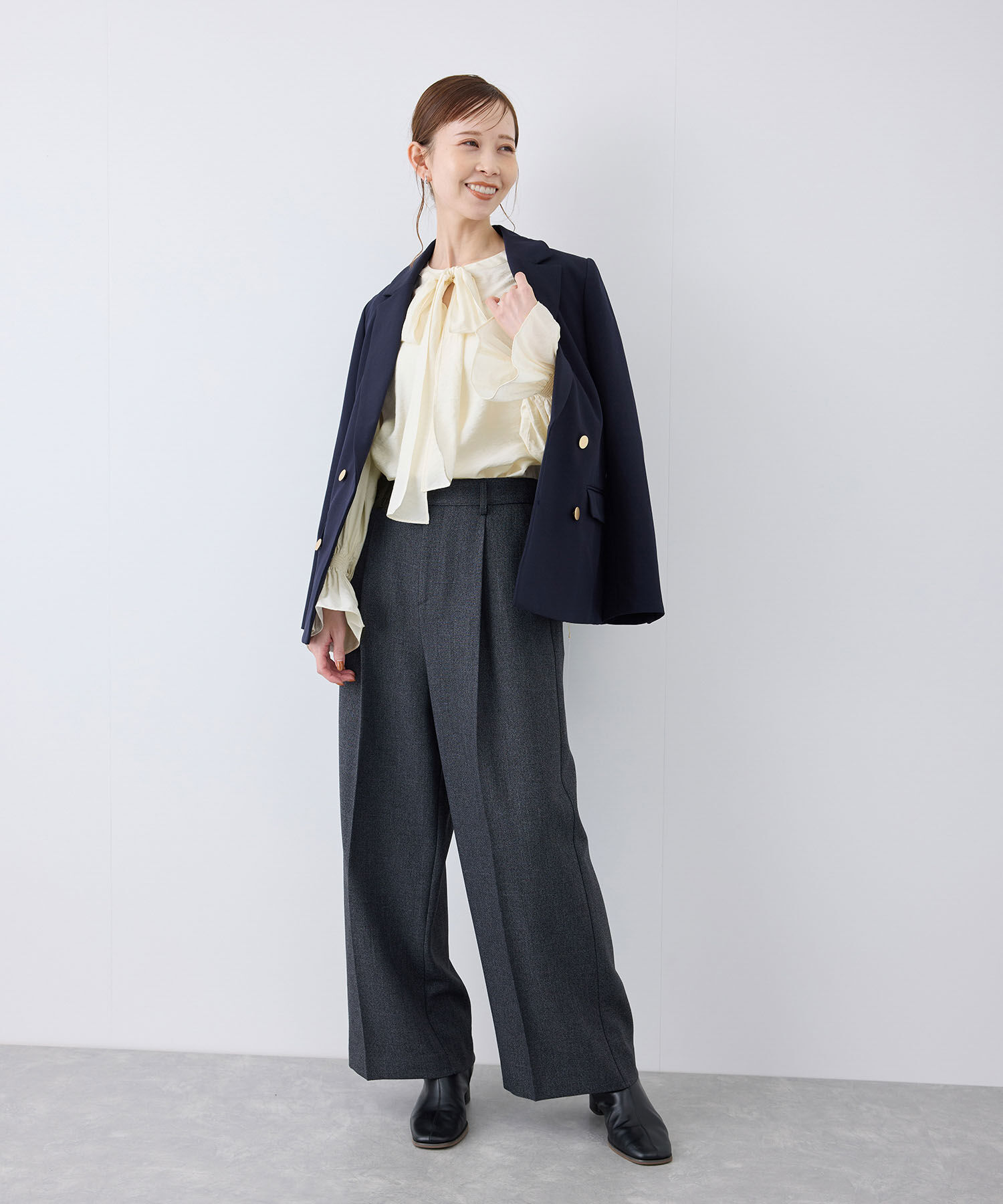 Rope&rsquo;Picnic「前後2WAY/BIGリボンブラウス」|シャツ・ブラウス|