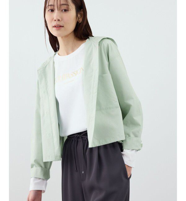 Rope&rsquo;Picnic「フーディーシャツ」|シャツ・ブラウス|