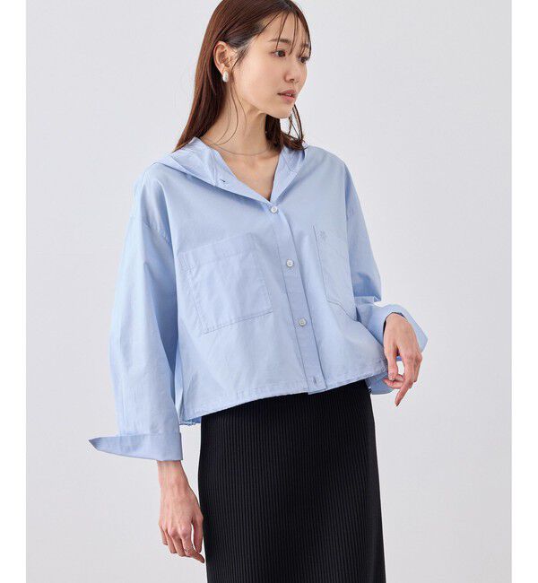 Rope&rsquo;Picnic「フーディーシャツ」|シャツ・ブラウス|