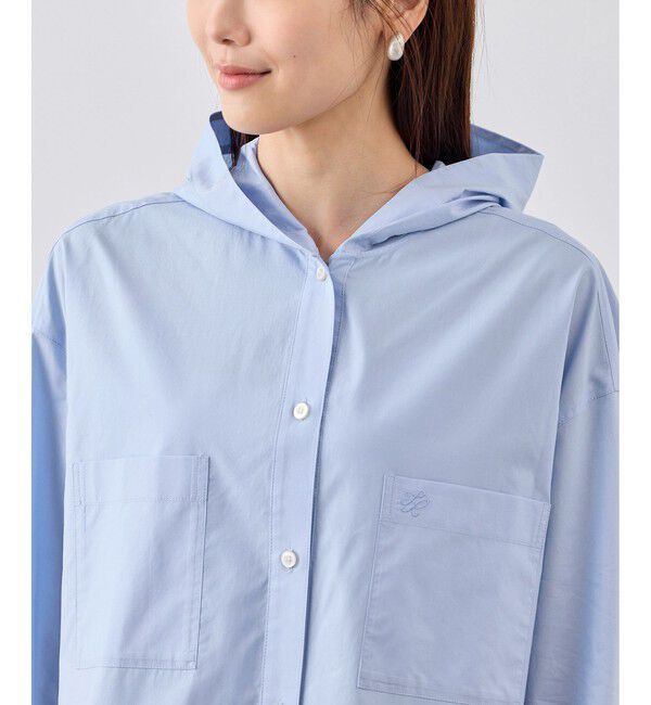 Rope&rsquo;Picnic「フーディーシャツ」|シャツ・ブラウス|