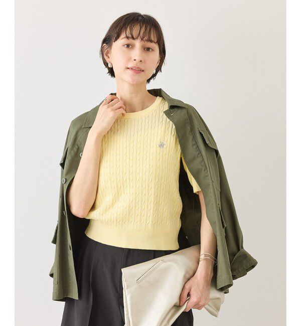 Rope&rsquo;Picnic「【BEVERLY HILLS POLO CLUB 一部別注】ケーブルニットプルオーバー/リンクコーデ」|ニット・セーター|