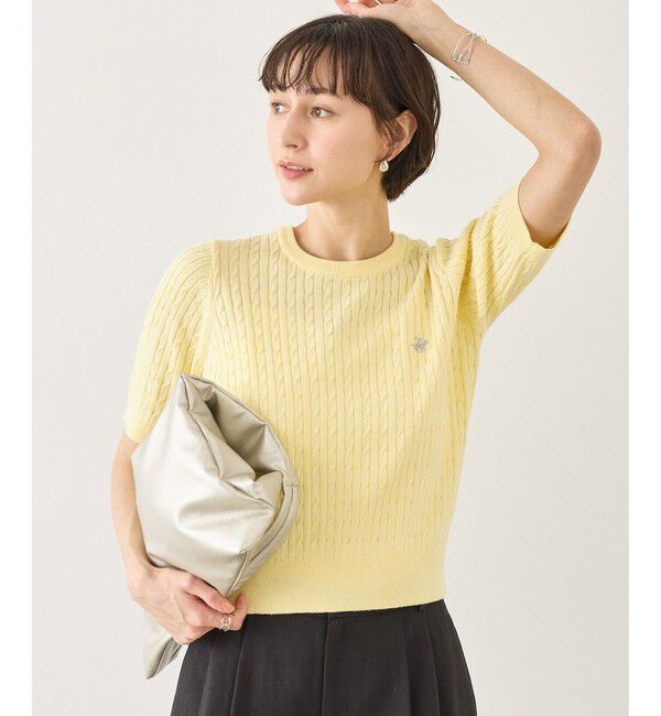 Rope&rsquo;Picnic「【BEVERLY HILLS POLO CLUB 一部別注】ケーブルニットプルオーバー/リンクコーデ」|ニット・セーター|