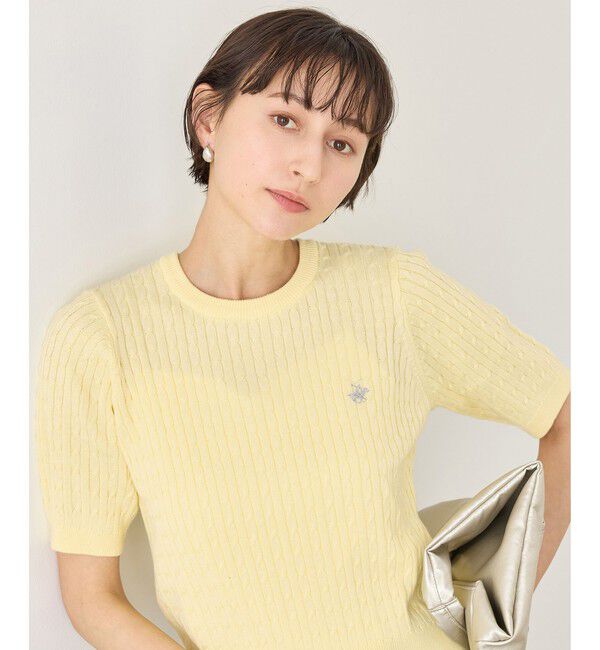 Rope&rsquo;Picnic「【BEVERLY HILLS POLO CLUB 一部別注】ケーブルニットプルオーバー/リンクコーデ」|ニット・セーター|