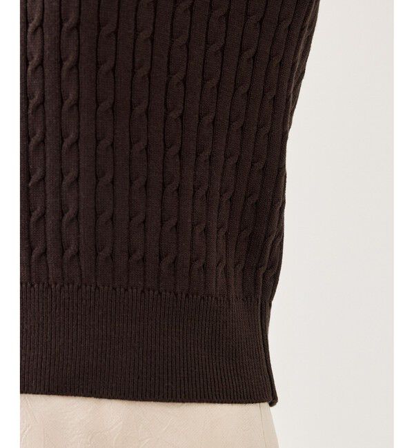 Rope&rsquo;Picnic「【BEVERLY HILLS POLO CLUB 一部別注】ケーブルニットプルオーバー/リンクコーデ」|ニット・セーター|