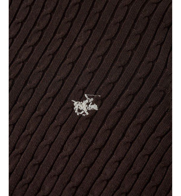 Rope&rsquo;Picnic「【BEVERLY HILLS POLO CLUB 一部別注】ケーブルニットプルオーバー/リンクコーデ」|ニット・セーター|