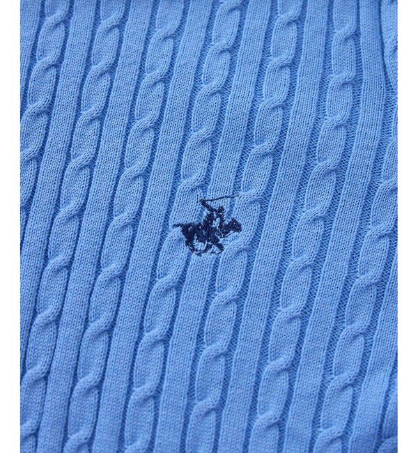 Rope&rsquo;Picnic「【BEVERLY HILLS POLO CLUB 一部別注】ケーブルニットプルオーバー/リンクコーデ」|ニット・セーター|