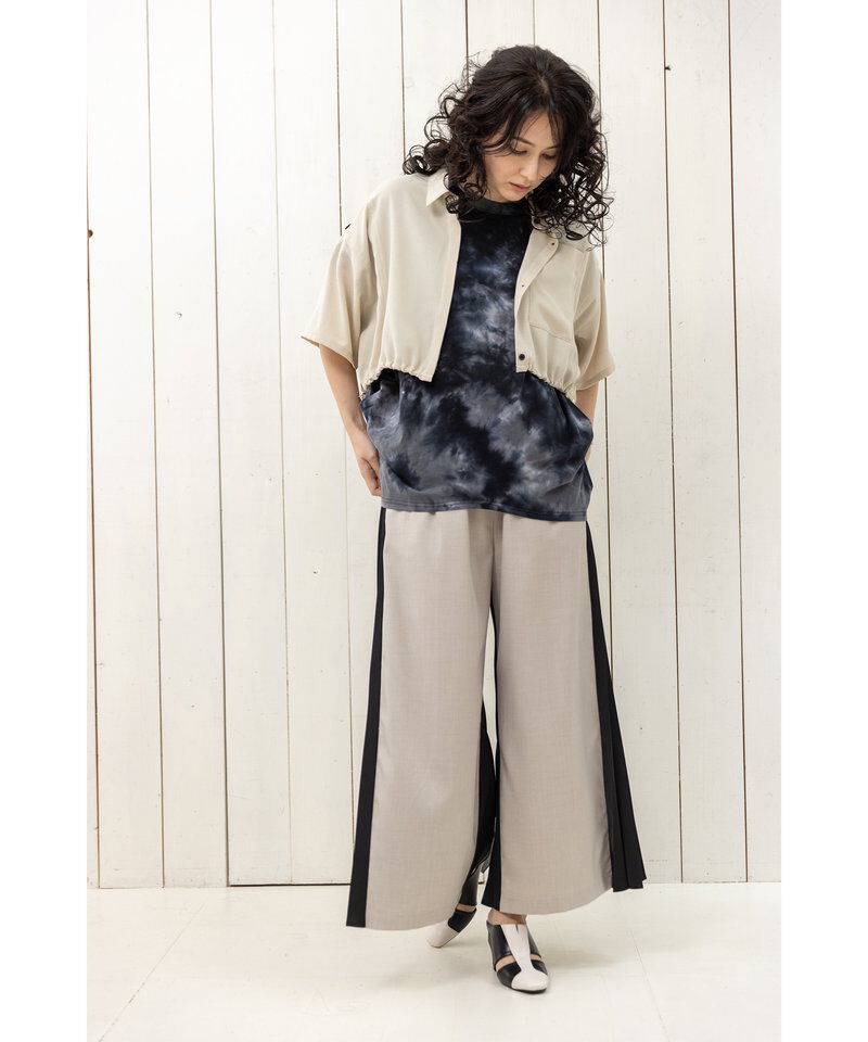  「プリーツ切替パンツ」|その他|