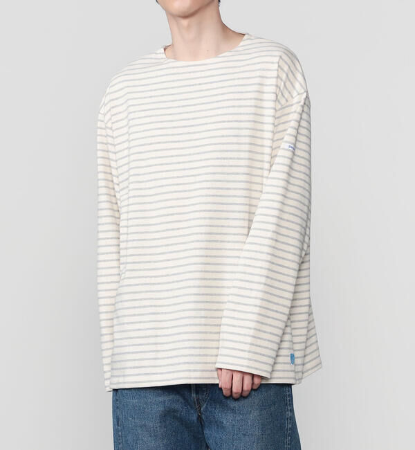 ORCIVAL「ORCIVAL | コットンロード ワイドTシャツ MEN」|Tシャツ・カットソー|ECRU系1