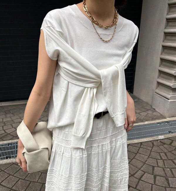  「スリット2WAYニット」|ニット・セーター|