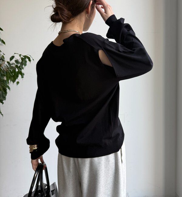  「スリット2WAYニット」|ニット・セーター|