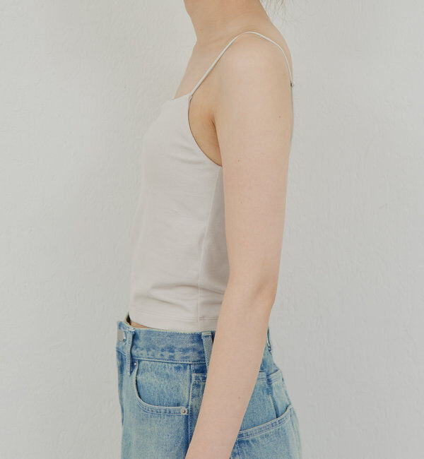  「【La nature linge】ショートベアキャミソール」|Tシャツ・カットソー|