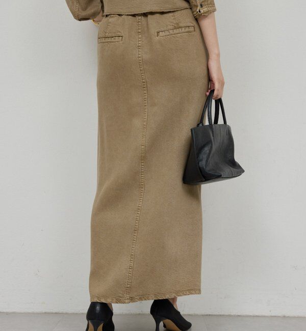  「【セットアップ対応】リヨセルスリットスカート」|スカート|