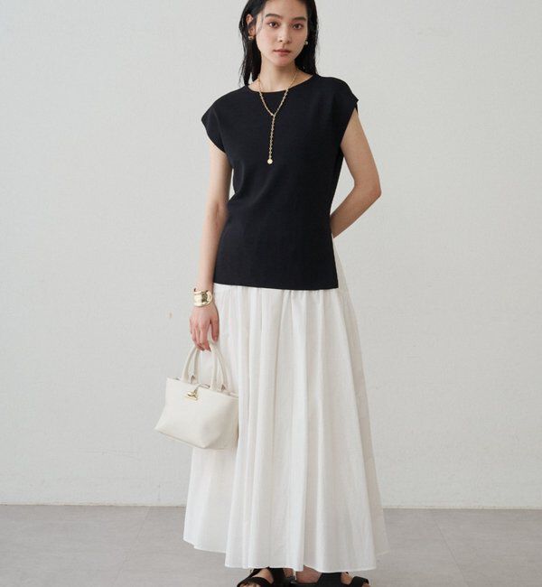  「パネルギャザースカート」|スカート|