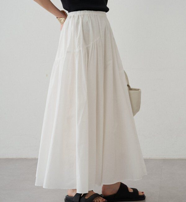  「パネルギャザースカート」|スカート|