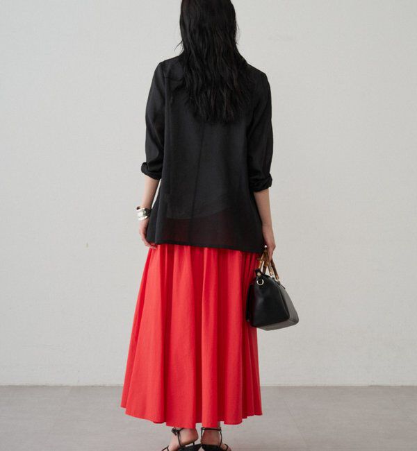  「パネルギャザースカート」|スカート|