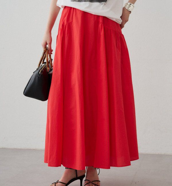  「パネルギャザースカート」|スカート|