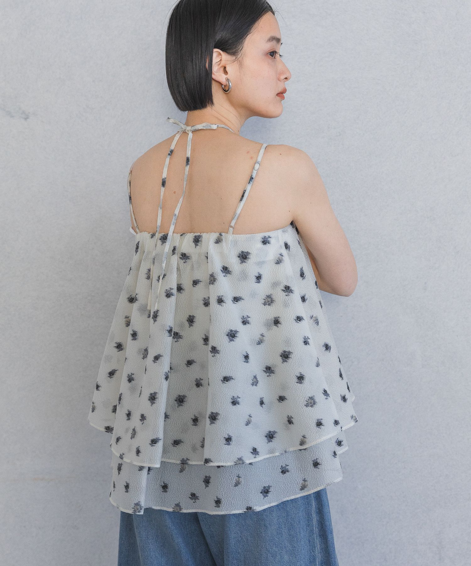 A part by 「フラワージャガードキャミチュニック」|シャツ・ブラウス|