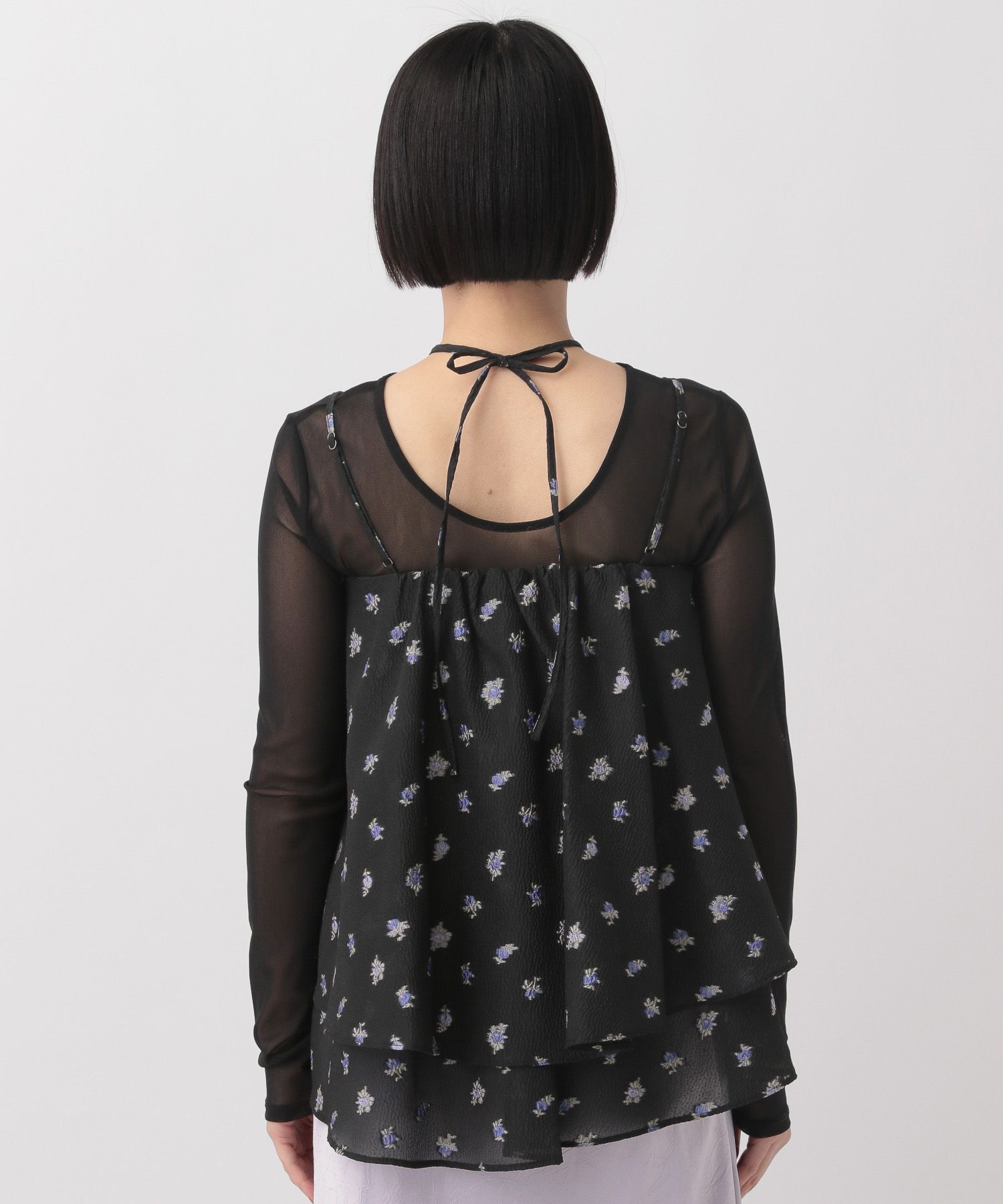 A part by 「フラワージャガードキャミチュニック」|シャツ・ブラウス|