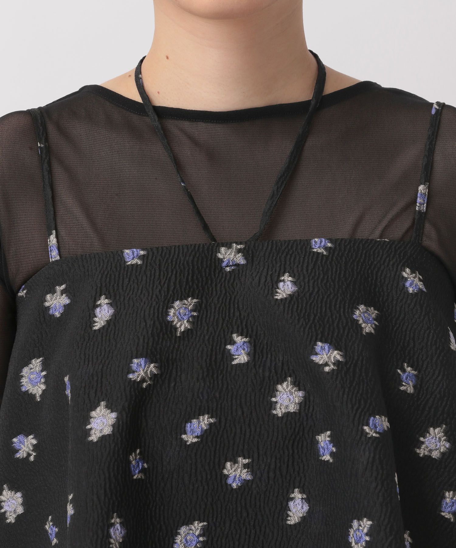 A part by 「フラワージャガードキャミチュニック」|シャツ・ブラウス|