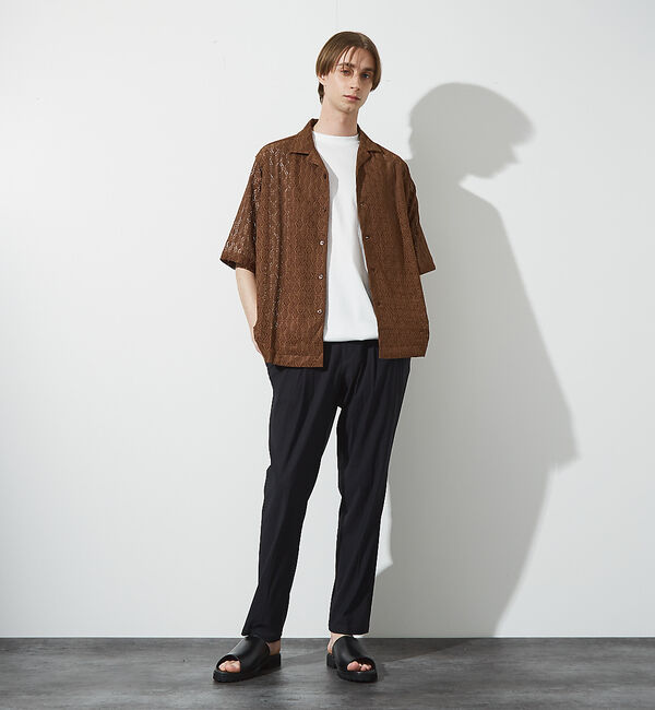 ABAHOUSE「【常に適温 / 37.5 Technology】 1プリーツ イージーパンツ/ハ」|その他|