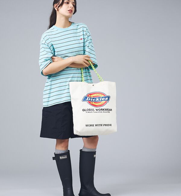 ABAHOUSE「【DICKIES/ディッキーズ】LOGO PRINT ROPE TOTE BAG」|トートバッグ|