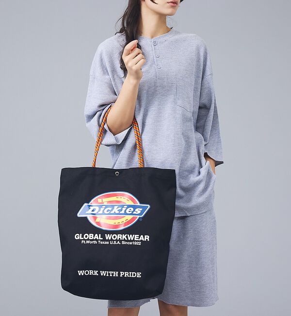 ABAHOUSE「【DICKIES/ディッキーズ】LOGO PRINT ROPE TOTE BAG」|トートバッグ|スミクロ