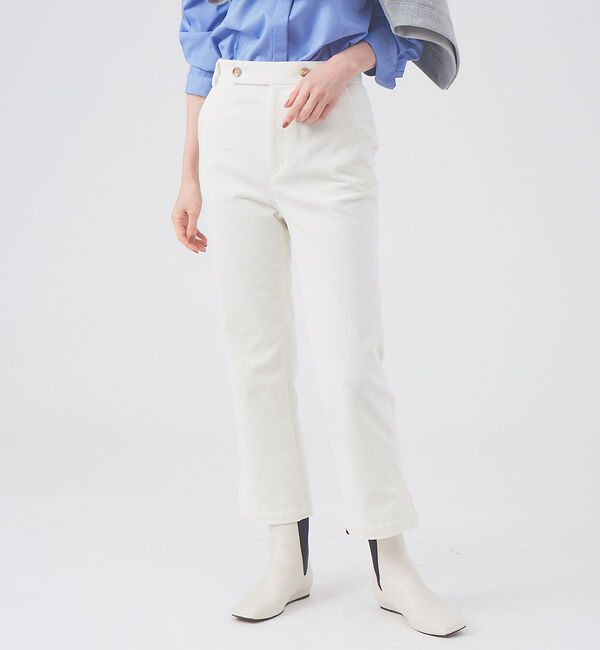 qualite「セミストレートコールパンツ」|その他|