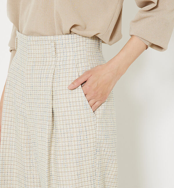 qualite「ミックスカラーツイードパンツ」|その他|