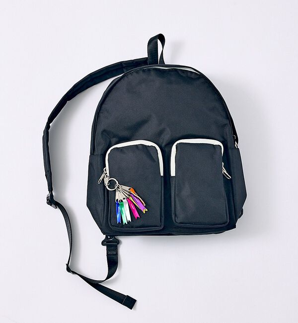 NOMINE「【cheek】1680body bag ネオンカラー ナイロン ボディバッグ 撥」|その他|ブラック