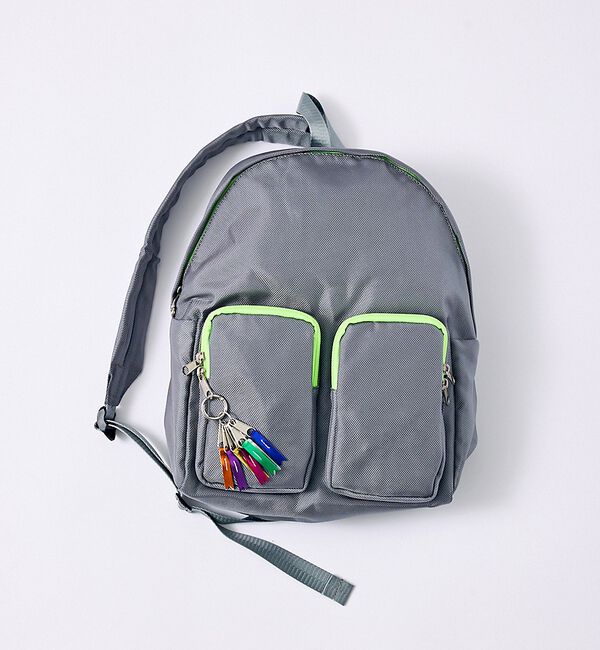 NOMINE「【cheek】1680body bag ネオンカラー ナイロン ボディバッグ 撥」|その他|グレー