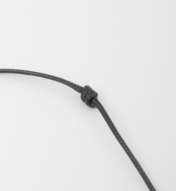 TIARA「【JAMIRAY/ジャミレイ】BEAN STONE CORD NECKLACE」|ネックレス|