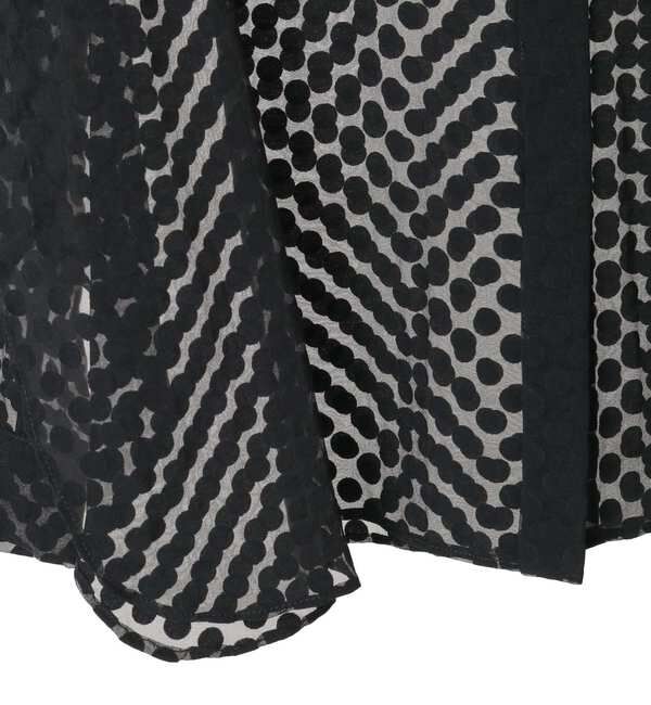 Liesse「オパールドットシアーシャツ」|シャツ・ブラウス|