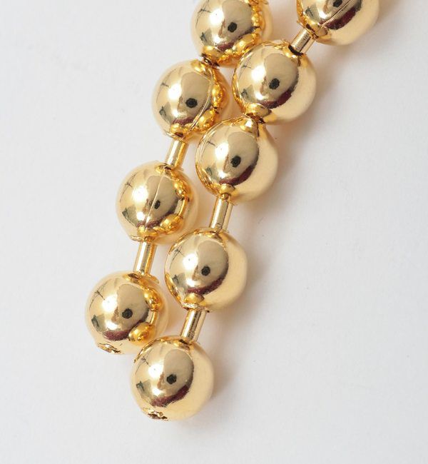 Liesse「【EO/イオ】Metal ball chain Iariat necklace 100cm(EO24AW-15)」|ネックレス|