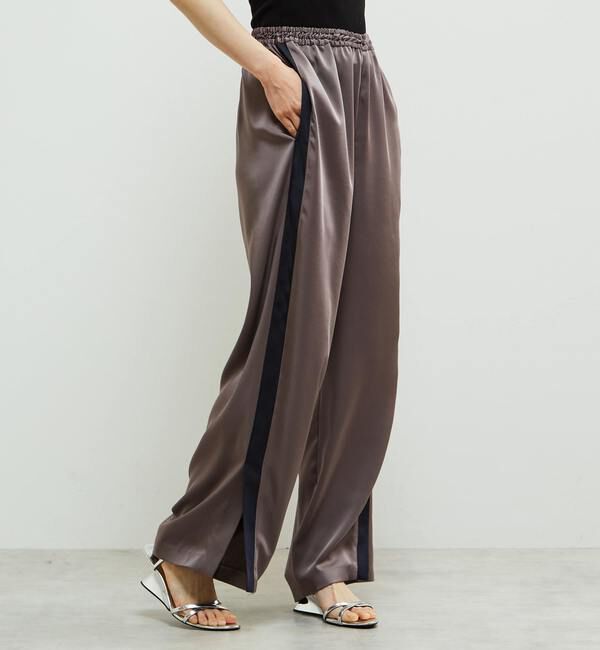 Soffitto「イージーケア素材サイドラインリラックスパンツ」|その他|