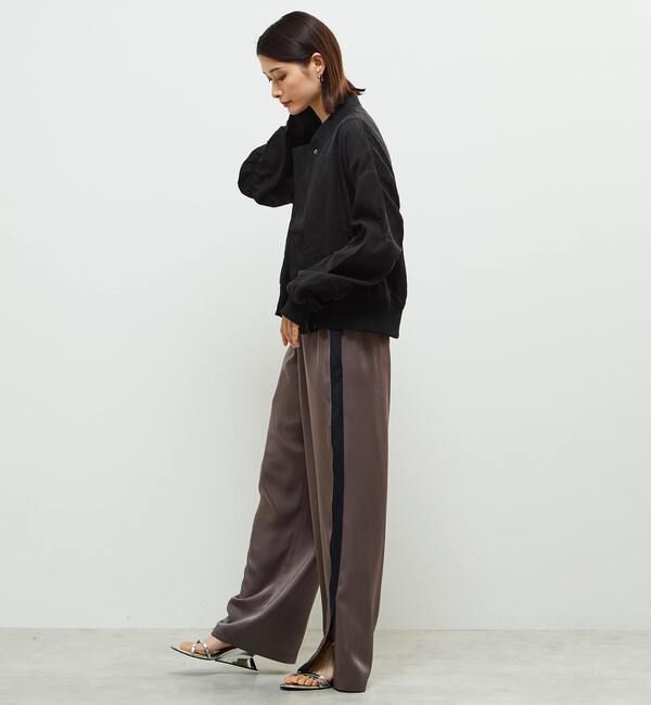 Soffitto「イージーケア素材サイドラインリラックスパンツ」|その他|