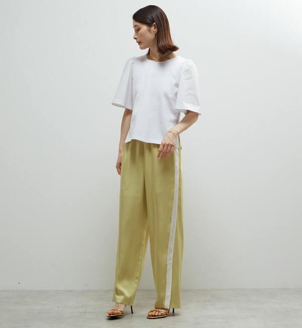 Soffitto「イージーケア素材サイドラインリラックスパンツ」|その他|