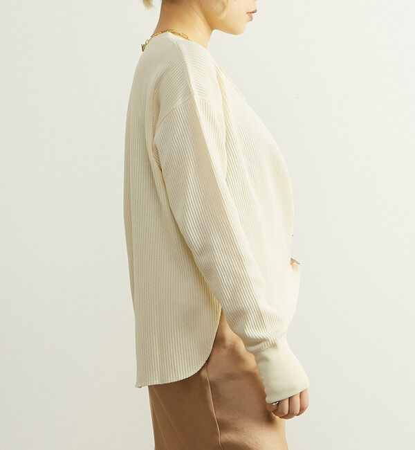 SOFFITTO「ヘンリーネックプルオーバー」|Tシャツ・カットソー|