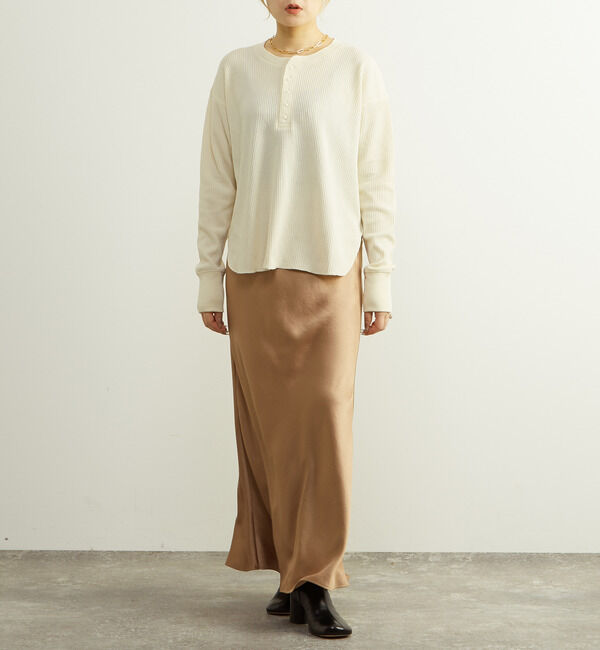 SOFFITTO「ヘンリーネックプルオーバー」|Tシャツ・カットソー|
