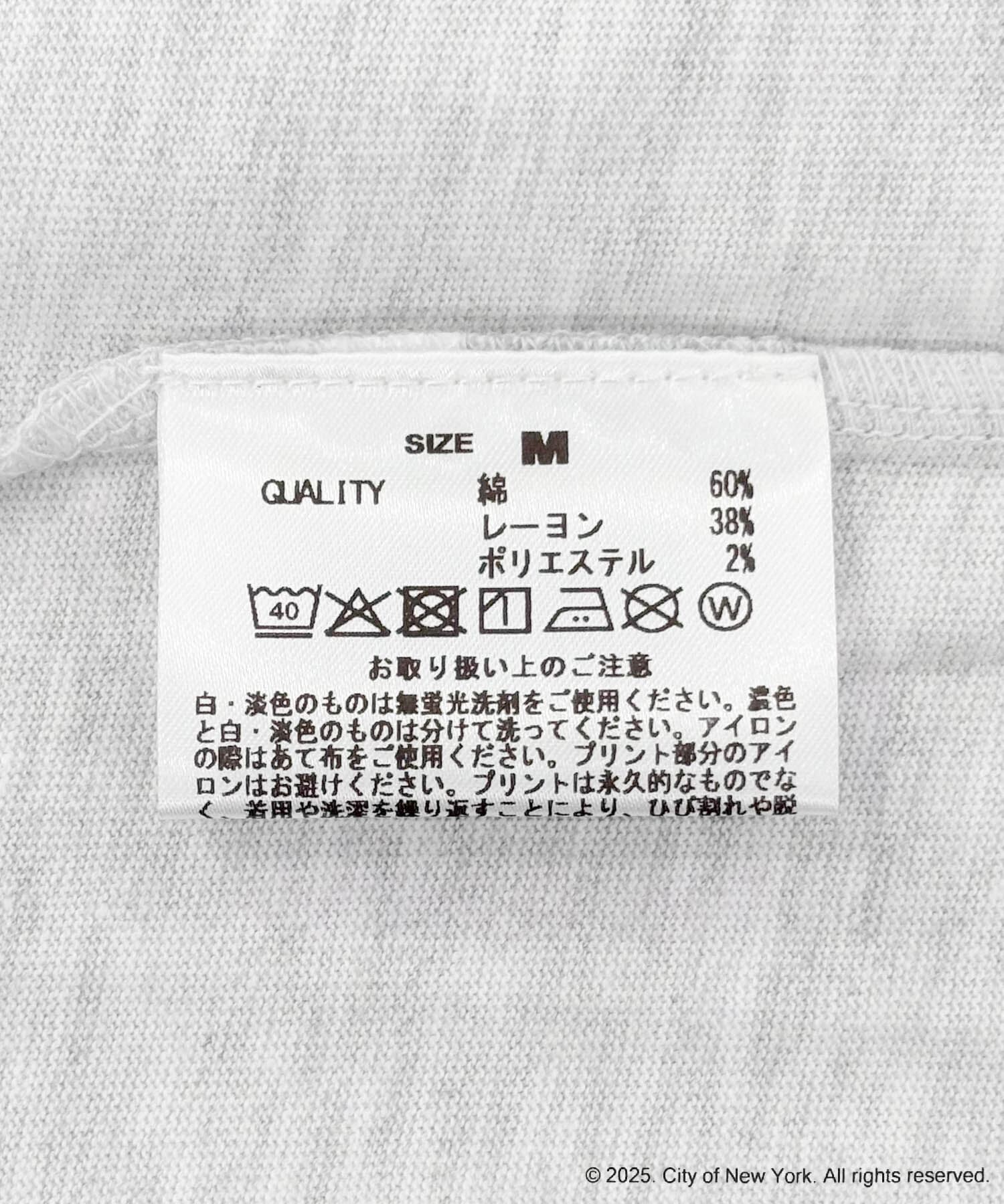 URBAN RESEARCH DOORS「GOOD ROCK SPEED　NYC T-SHIRTS3」|Tシャツ・カットソー|