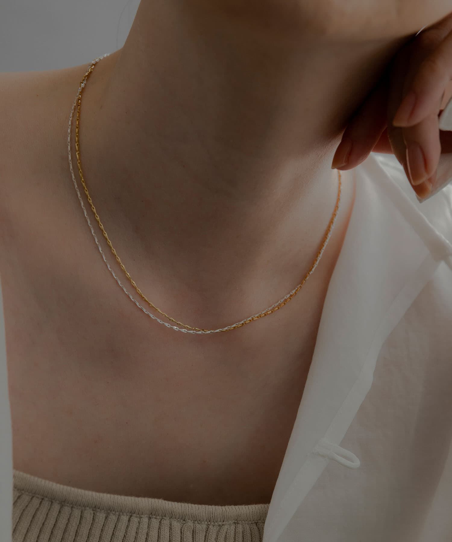 SMELLY「SMELLY so&rsquo;　slim chain necklace」|ネックレス|