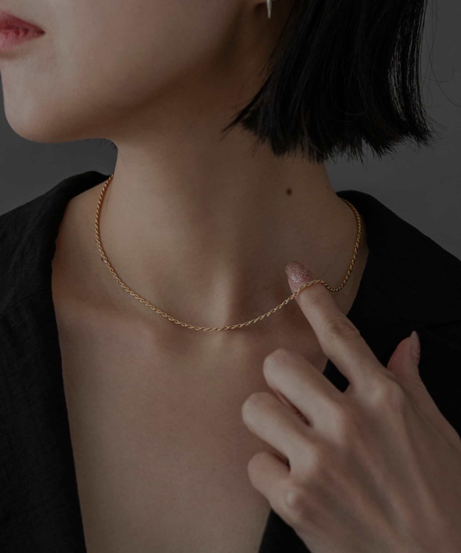 SMELLY「SMELLY so&rsquo;　twist chain necklace」|ネックレス|