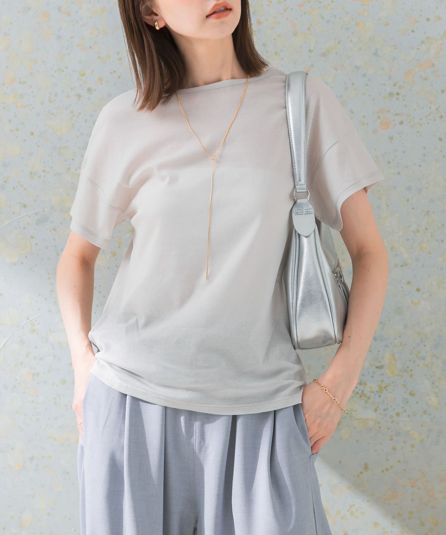 URBAN RESEARCH ROSSO「シアーフライスTシャツ」|Tシャツ・カットソー|ベージュ系その他