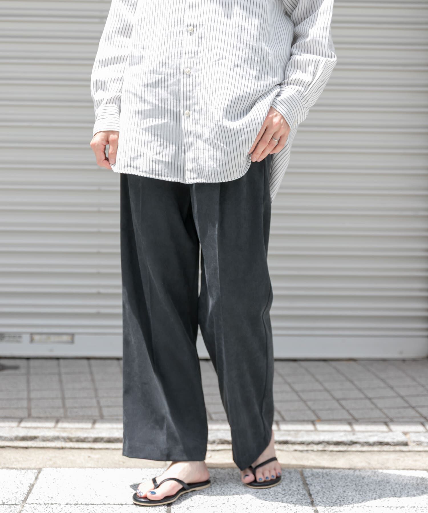 URBAN RESEARCH DOORS「FORK&SPOON　スエードライクパンツ」|その他|