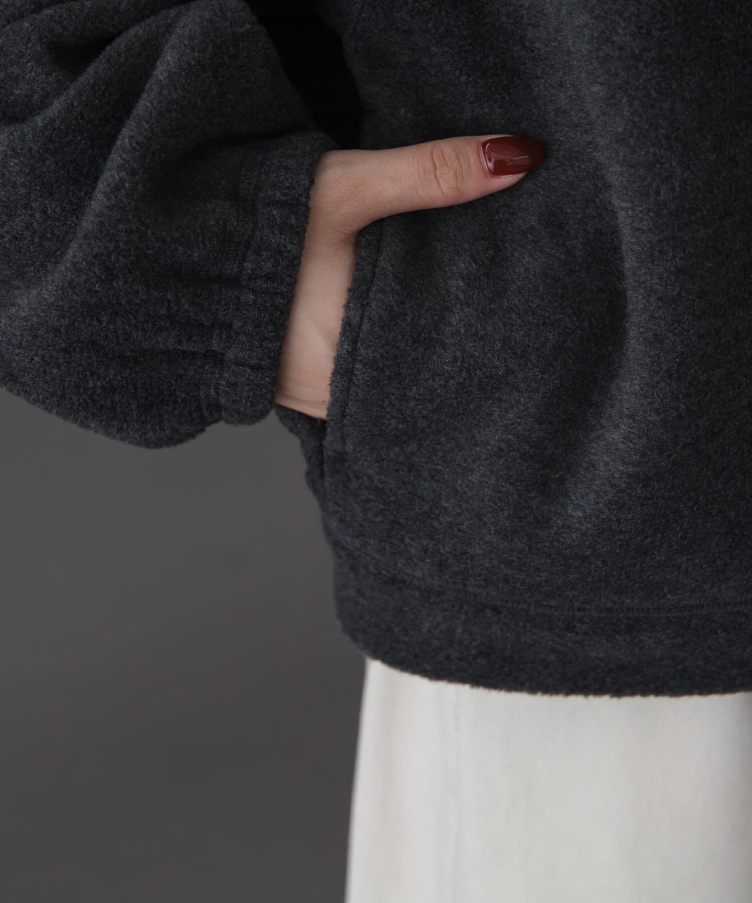 URBAN RESEARCH DOORS「FORK&SPOON　スナップタートルフリースプルオーバー」|その他|