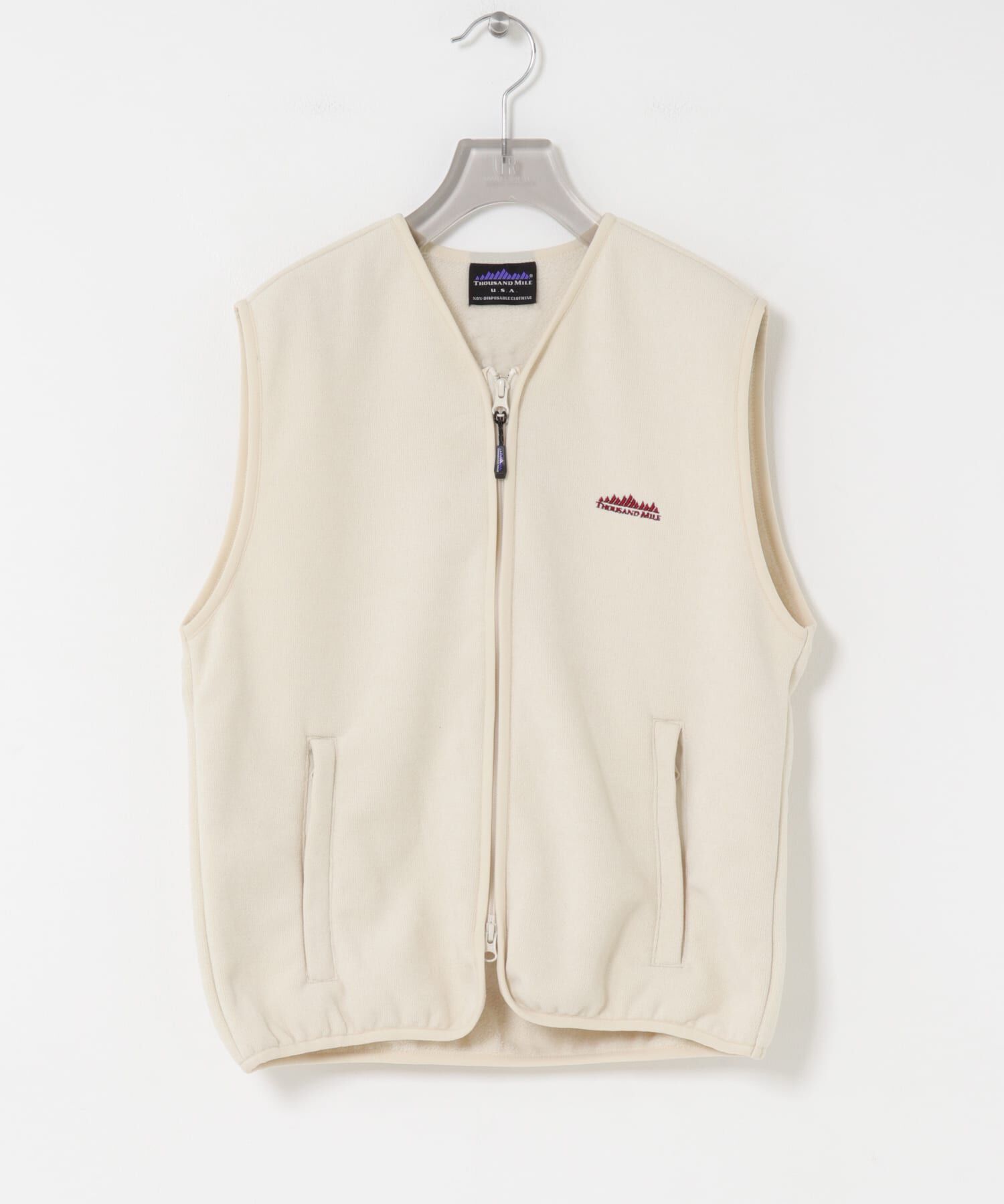 URBAN RESEARCH「『別注』THOUSAND MILE&times;URBAN RESEARCH　KNIT FREECE ZIP VEST」|ベスト・ジレ|