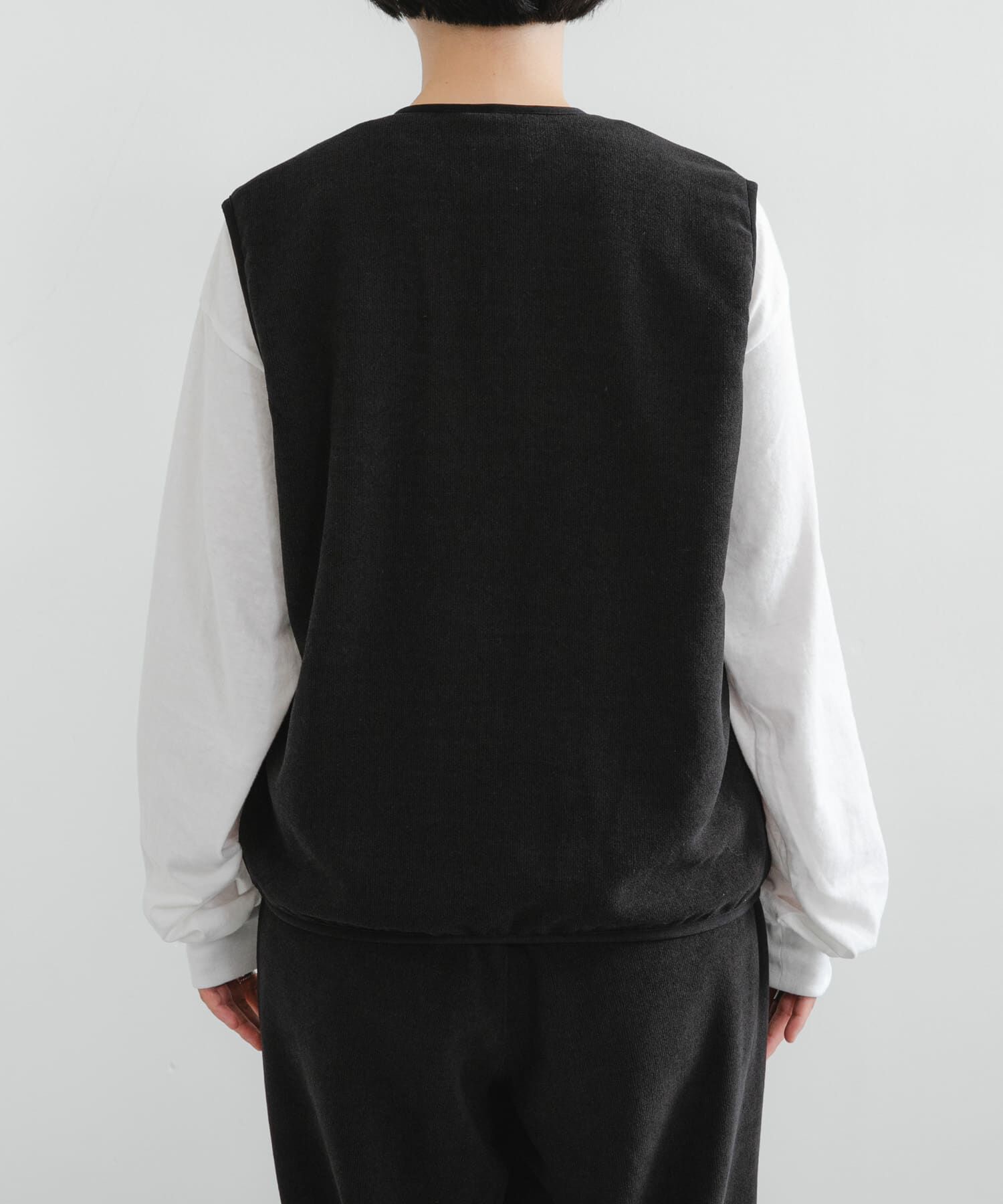 URBAN RESEARCH「『別注』THOUSAND MILE&times;URBAN RESEARCH　KNIT FREECE ZIP VEST」|ベスト・ジレ|