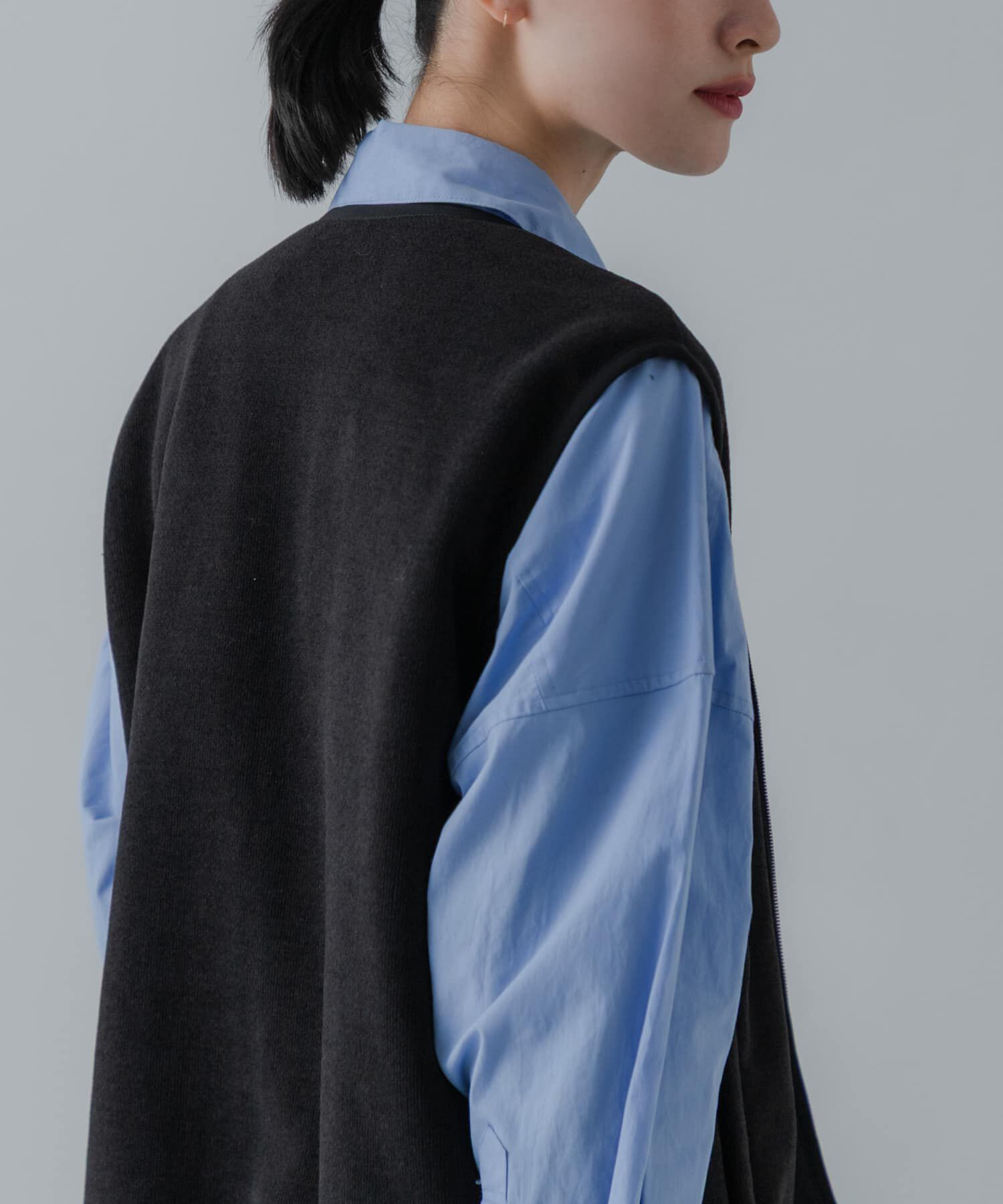 URBAN RESEARCH「『別注』THOUSAND MILE&times;URBAN RESEARCH　KNIT FREECE ZIP VEST」|ベスト・ジレ|