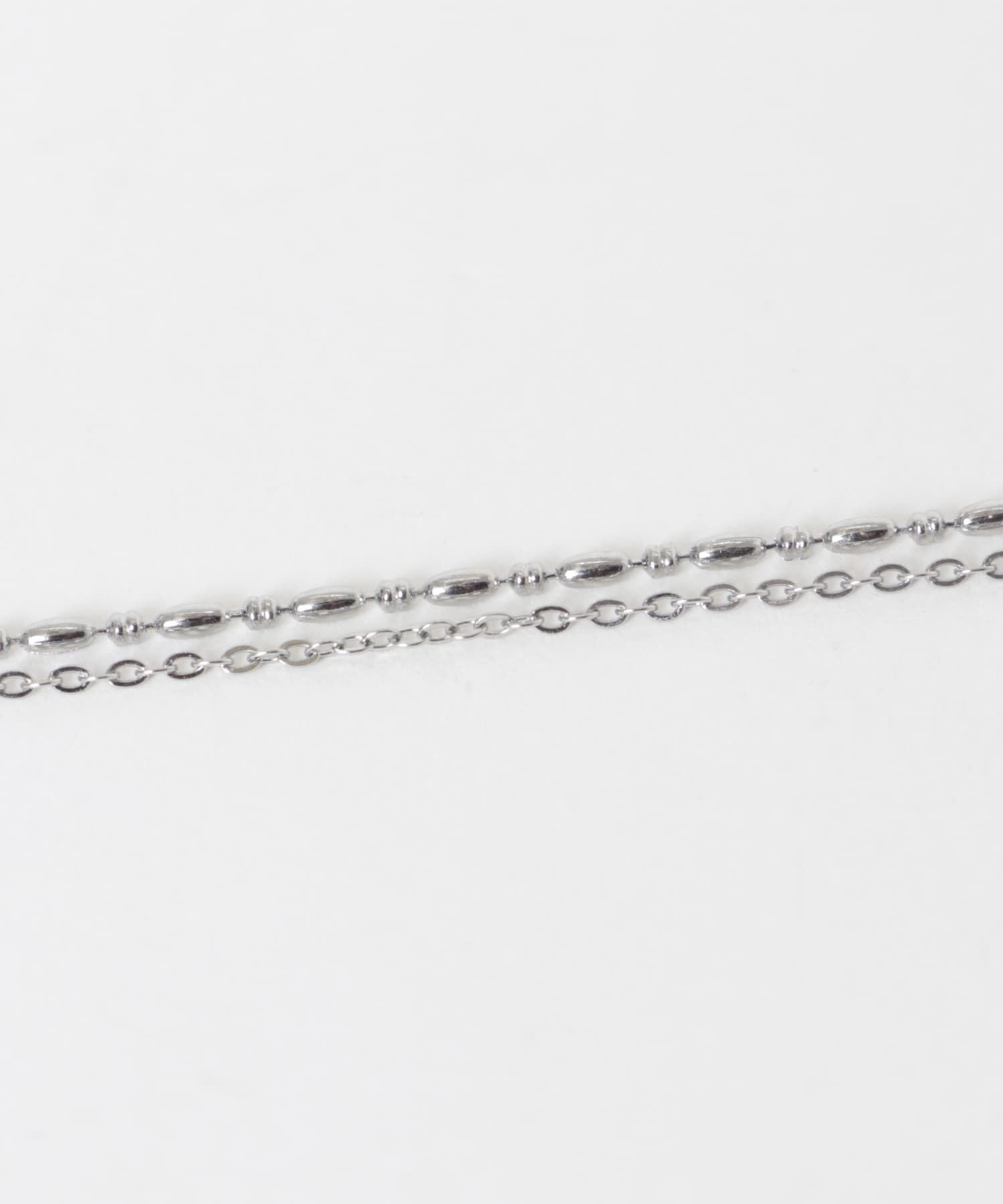 SMELLY「ステンレスチェーン2セットネックレス」|ネックレス|