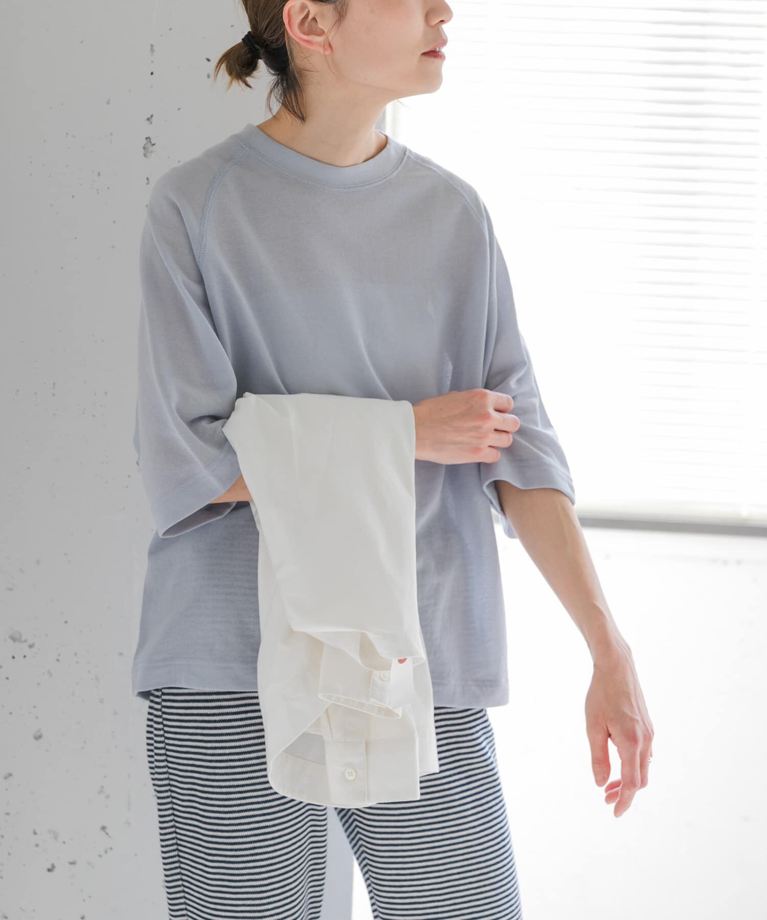 URBAN RESEARCH DOORS「FORK&SPOON　シアー裏毛プルオーバー」|Tシャツ・カットソー|