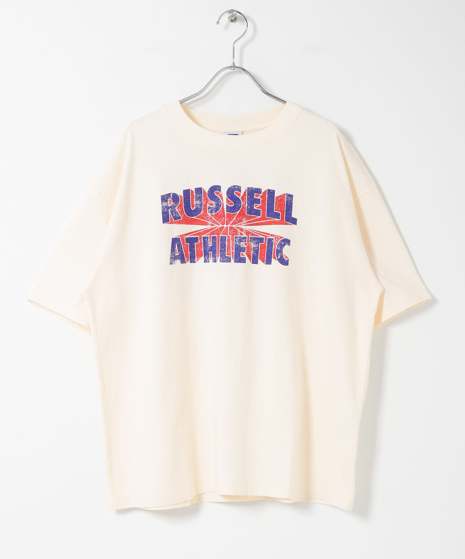 Sonny Label 「『別注』RUSSELL ATHLETIC&times;Sonny Label　ロゴプリントTシャツ」|Tシャツ・カットソー|